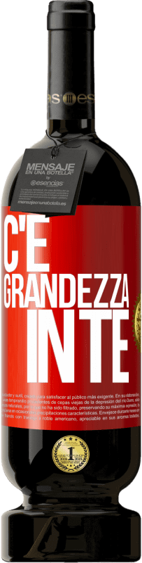 49,95 € Spedizione Gratuita | Vino rosso Edizione Premium MBS® Riserva C'è grandezza in te Etichetta Rossa. Etichetta personalizzabile Riserva 12 Mesi Raccogliere 2015 Tempranillo