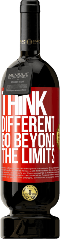 49,95 € Free Shipping | Red Wine Premium Edition MBS® Reserve Think different. Go beyond the limits Red Label. Customizable label Reserve 12 Months Harvest 2016 Tempranillo