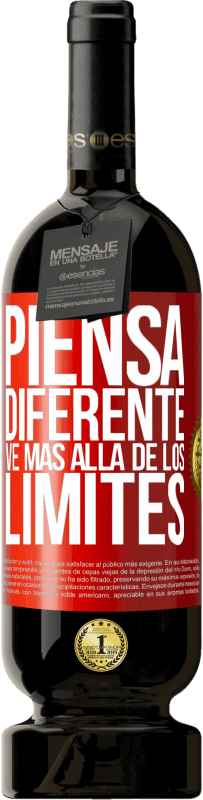 49,95 € | Vino Tinto Edición Premium MBS® Reserva Piensa diferente. Ve más allá de los límites Etiqueta Roja. Etiqueta personalizable Reserva 12 Meses Cosecha 2016 Tempranillo