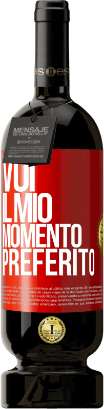 49,95 € Spedizione Gratuita | Vino rosso Edizione Premium MBS® Riserva Voi. Il mio momento preferito Etichetta Rossa. Etichetta personalizzabile Riserva 12 Mesi Raccogliere 2016 Tempranillo