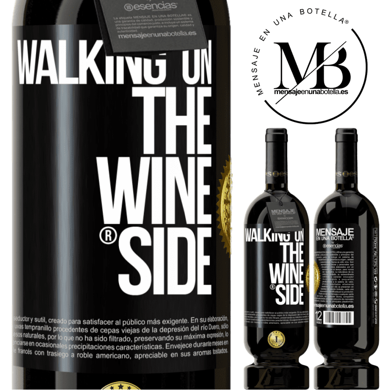 49,95 € 送料無料 | 赤ワイン プレミアム版 MBS® 予約する Walking on the Wine Side® ブラックラベル. カスタマイズ可能なラベル 予約する 12 月 収穫 2015 Tempranillo