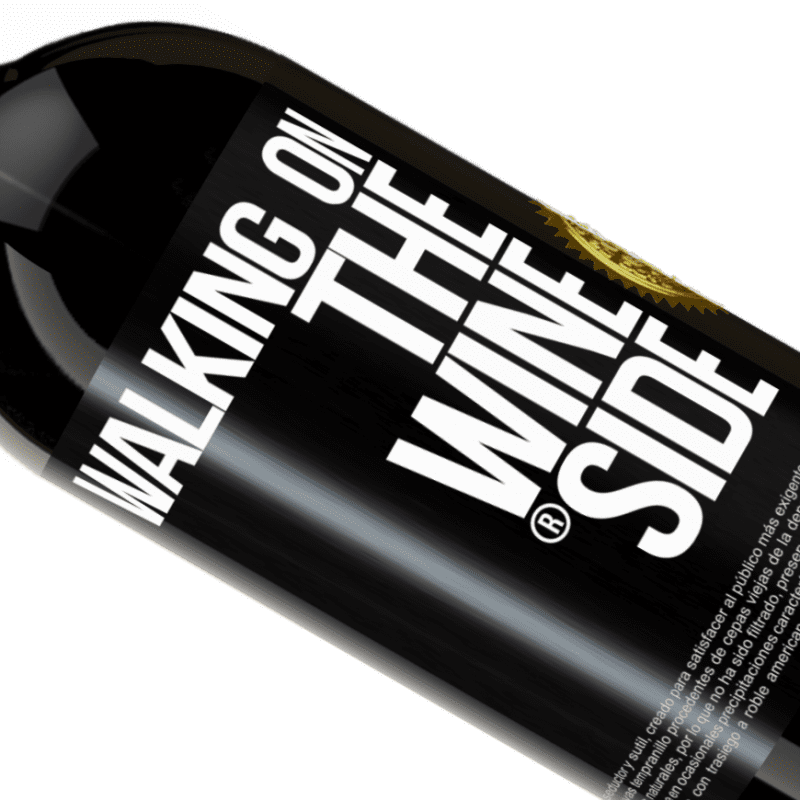 39,95 € | Red Wine Premium Edition MBS® Reserva Walking on the Wine Side® Black Label. Customizable label Reserva 12 Months Harvest 2015 Tempranillo