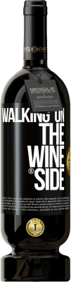 39,95 € Envoi gratuit | Vin rouge Édition Premium MBS® Reserva Walking on the Wine Side® Étiquette Noire. Étiquette personnalisable Reserva 12 Mois Récolte 2015 Tempranillo
