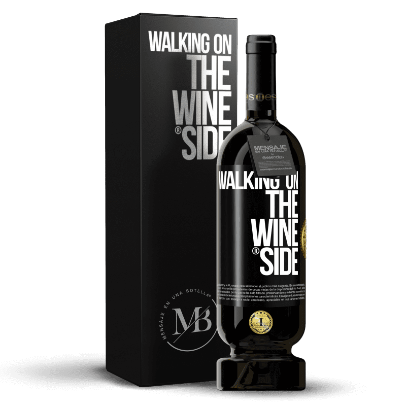 49,95 € Envoi gratuit | Vin rouge Édition Premium MBS® Réserve Walking on the Wine Side® Étiquette Noire. Étiquette personnalisable Réserve 12 Mois Récolte 2015 Tempranillo