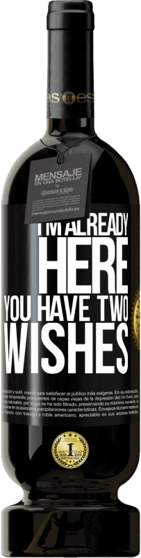 39,95 € | Red Wine Premium Edition MBS® Reserva I'm already here. You have two wishes Black Label. Customizable label Reserva 12 Months Harvest 2014 Tempranillo