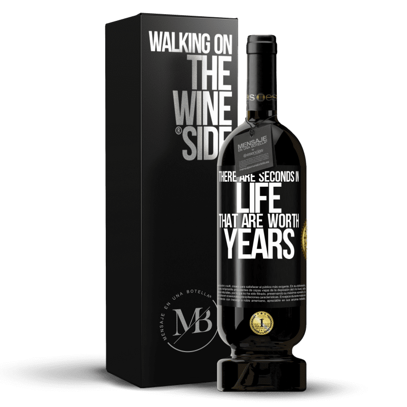 49,95 € Free Shipping | Red Wine Premium Edition MBS® Reserve There are seconds in life that are worth years Black Label. Customizable label Reserve 12 Months Harvest 2016 Tempranillo