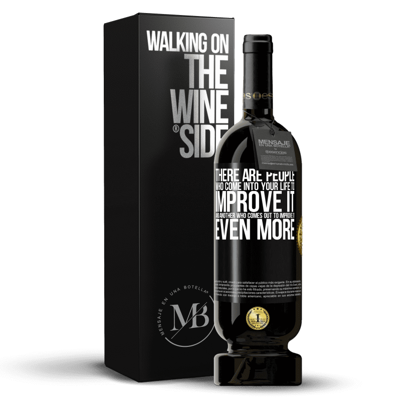 49,95 € Free Shipping | Red Wine Premium Edition MBS® Reserve There are people who come into your life to improve it and another who comes out to improve it even more Black Label. Customizable label Reserve 12 Months Harvest 2015 Tempranillo