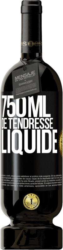 39,95 € | Vin rouge Édition Premium MBS® Reserva 750 ml d'amour liquide Étiquette Noire. Étiquette personnalisable Reserva 12 Mois Récolte 2014 Tempranillo