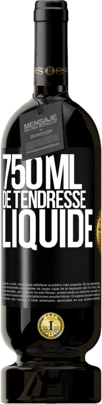 49,95 € | Vin rouge Édition Premium MBS® Réserve 750 ml de tendresse liquide Étiquette Noire. Étiquette personnalisable Réserve 12 Mois Récolte 2016 Tempranillo