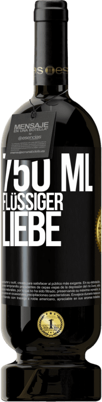 49,95 € | Rotwein Premium Ausgabe MBS® Reserve 750 ml flüssiger Liebe Schwarzes Etikett. Anpassbares Etikett Reserve 12 Monate Ernte 2014 Tempranillo