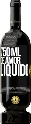 49,95 € Envio grátis | Vinho tinto Edição Premium MBS® Reserva 750 ml de amor líquido Etiqueta Preta. Etiqueta personalizável Reserva 12 Meses Colheita 2016 Tempranillo