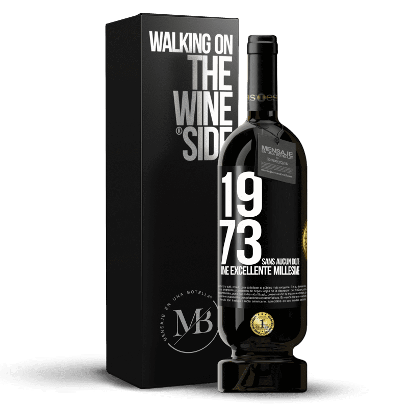 49,95 € Envoi gratuit | Vin rouge Édition Premium MBS® Réserve 1973. Sans aucun doute, une excellente millésime Étiquette Noire. Étiquette personnalisable Réserve 12 Mois Récolte 2015 Tempranillo