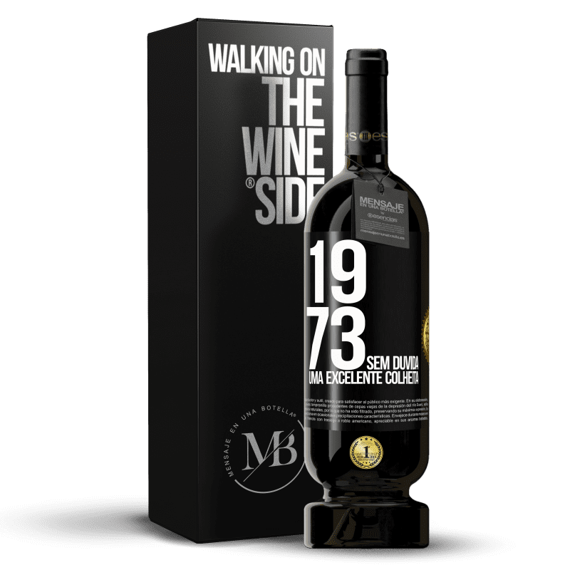 49,95 € Envio grátis | Vinho tinto Edição Premium MBS® Reserva 1973. Sem dúvida, uma excelente colheita Etiqueta Preta. Etiqueta personalizável Reserva 12 Meses Colheita 2015 Tempranillo