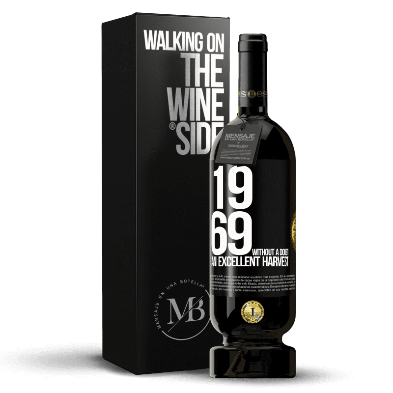 49,95 € Free Shipping | Red Wine Premium Edition MBS® Reserve 1969. Without a doubt, an excellent harvest Black Label. Customizable label Reserve 12 Months Harvest 2014 Tempranillo
