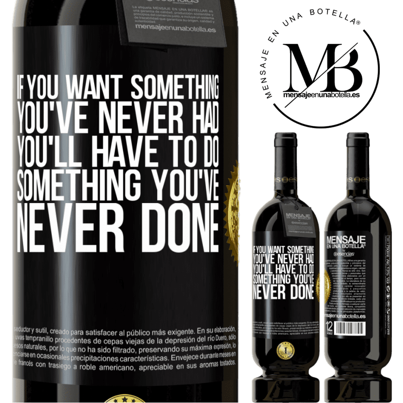39,95 € Free Shipping | Red Wine Premium Edition MBS® Reserva If you want something you've never had, you'll have to do something you've never done Black Label. Customizable label Reserva 12 Months Harvest 2014 Tempranillo