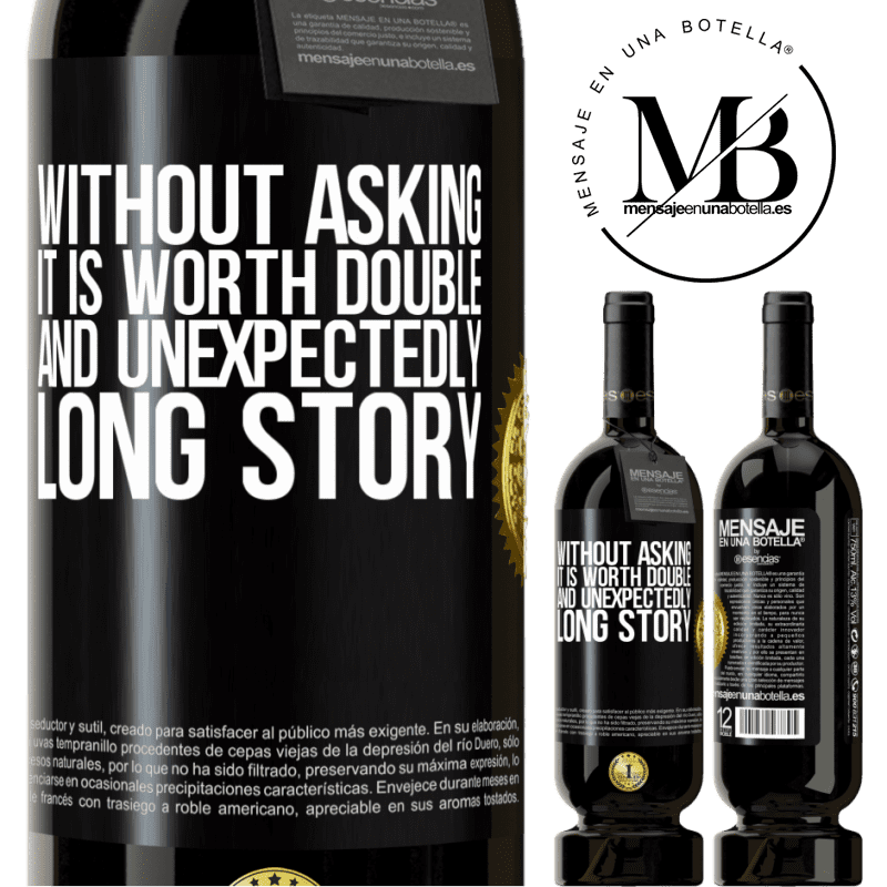 29,95 € Free Shipping | Red Wine Premium Edition MBS® Reserva Without asking it is worth double. And unexpectedly, long story Black Label. Customizable label Reserva 12 Months Harvest 2014 Tempranillo