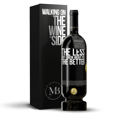 «The less they know about you, the better» Premium Edition MBS® Reserve