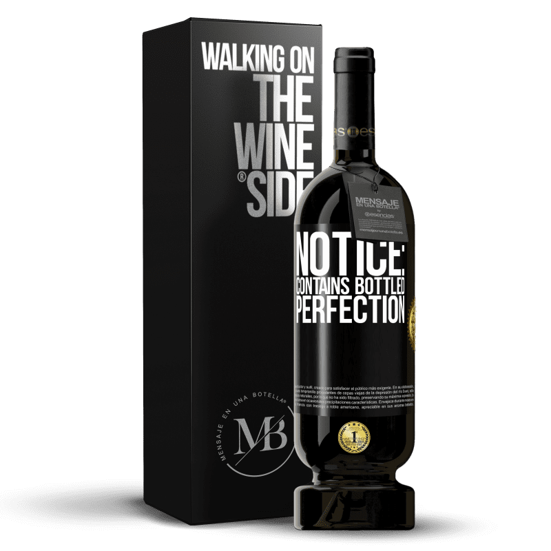 49,95 € Free Shipping | Red Wine Premium Edition MBS® Reserve Notice: contains bottled perfection Black Label. Customizable label Reserve 12 Months Harvest 2016 Tempranillo