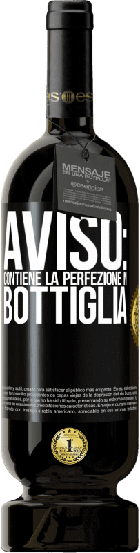 49,95 € | Vino rosso Edizione Premium MBS® Riserva Avviso: contiene la perfezione in bottiglia Etichetta Nera. Etichetta personalizzabile Riserva 12 Mesi Raccogliere 2014 Tempranillo