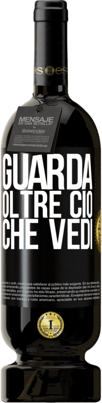 49,95 € | Vino rosso Edizione Premium MBS® Riserva Guarda oltre ciò che vedi Etichetta Nera. Etichetta personalizzabile Riserva 12 Mesi Raccogliere 2015 Tempranillo