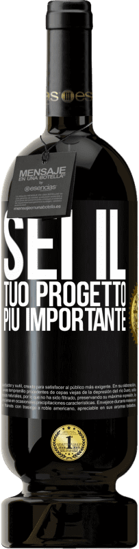 49,95 € | Vino rosso Edizione Premium MBS® Riserva Sei il tuo progetto più importante Etichetta Nera. Etichetta personalizzabile Riserva 12 Mesi Raccogliere 2014 Tempranillo