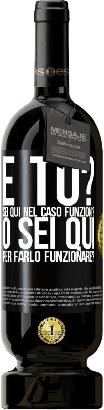 Spedizione Gratuita | Vino rosso Edizione Premium MBS® Riserva e tu? Sei qui nel caso funzioni, o sei qui per farlo funzionare? Etichetta Nera. Etichetta personalizzabile Riserva 12 Mesi Raccogliere 2014 Tempranillo