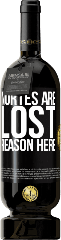 49,95 € 送料無料 | 赤ワイン プレミアム版 MBS® 予約する ノルテは失われます。ここに理由がある ブラックラベル. カスタマイズ可能なラベル 予約する 12 月 収穫 2016 Tempranillo