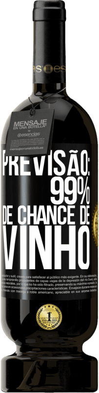 49,95 € | Vinho tinto Edição Premium MBS® Reserva Previsão: 99% de chance de vinho Etiqueta Preta. Etiqueta personalizável Reserva 12 Meses Colheita 2016 Tempranillo