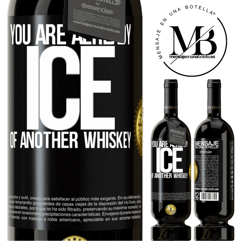 29,95 € Free Shipping | Red Wine Premium Edition MBS® Reserva You are already ice of another whiskey Black Label. Customizable label Reserva 12 Months Harvest 2014 Tempranillo