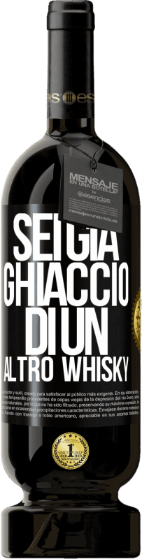 49,95 € Spedizione Gratuita | Vino rosso Edizione Premium MBS® Riserva Sei già ghiaccio di un altro whisky Etichetta Nera. Etichetta personalizzabile Riserva 12 Mesi Raccogliere 2016 Tempranillo