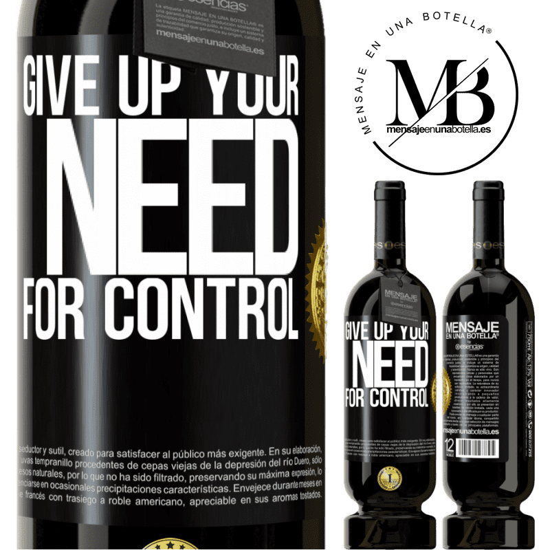 29,95 € Free Shipping | Red Wine Premium Edition MBS® Reserva Give up your need for control Black Label. Customizable label Reserva 12 Months Harvest 2014 Tempranillo