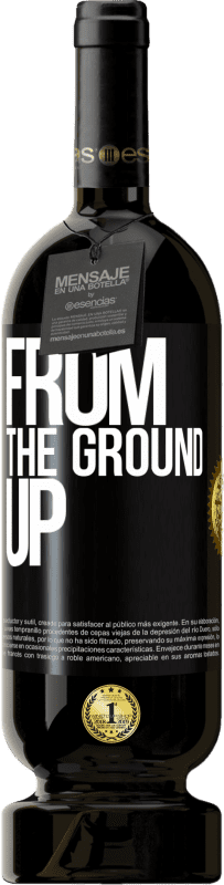 49,95 € | Vino rosso Edizione Premium MBS® Riserva From The Ground Up Etichetta Nera. Etichetta personalizzabile Riserva 12 Mesi Raccogliere 2015 Tempranillo