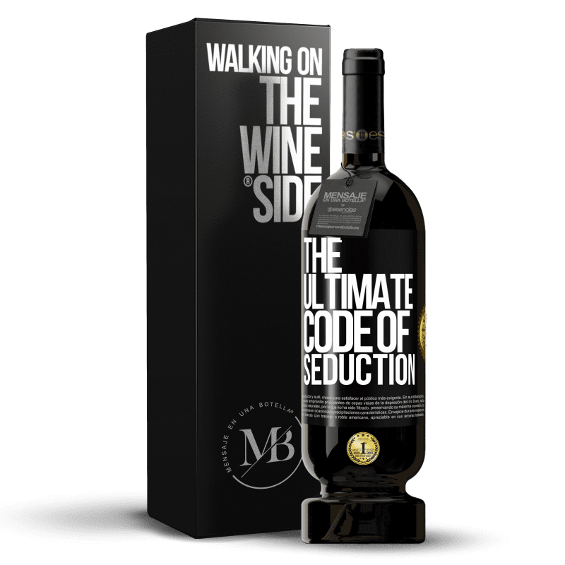 49,95 € Free Shipping | Red Wine Premium Edition MBS® Reserve The ultimate code of seduction Black Label. Customizable label Reserve 12 Months Harvest 2014 Tempranillo