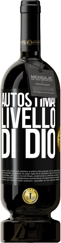 49,95 € Spedizione Gratuita | Vino rosso Edizione Premium MBS® Riserva Autostima! Livello di Dio Etichetta Nera. Etichetta personalizzabile Riserva 12 Mesi Raccogliere 2016 Tempranillo