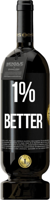 免费送货 | 红酒 高级版 MBS® 预订 1% Better 黑标. 可自定义的标签 预订 12 个月 收成 2014 Tempranillo