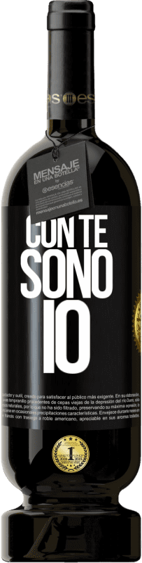 49,95 € Spedizione Gratuita | Vino rosso Edizione Premium MBS® Riserva Con te sono io Etichetta Nera. Etichetta personalizzabile Riserva 12 Mesi Raccogliere 2016 Tempranillo