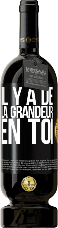 49,95 € Envoi gratuit | Vin rouge Édition Premium MBS® Réserve Il y a de la grandeur en toi Étiquette Noire. Étiquette personnalisable Réserve 12 Mois Récolte 2015 Tempranillo