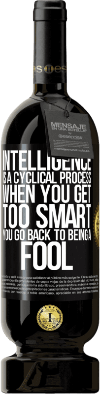 «Intelligence is a cyclical process. When you get too smart you go back to being a fool» Premium Edition MBS® Reserve