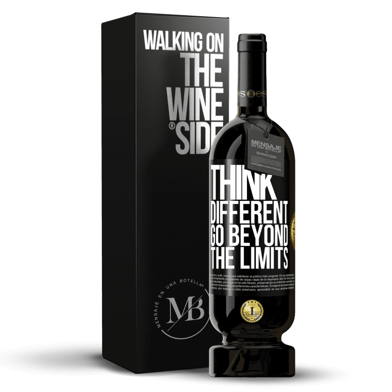 49,95 € Free Shipping | Red Wine Premium Edition MBS® Reserve Think different. Go beyond the limits Black Label. Customizable label Reserve 12 Months Harvest 2016 Tempranillo