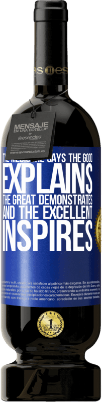 «The mediocre says, the good explains, the great demonstrates and the excellent inspires» Premium Edition MBS® Reserve