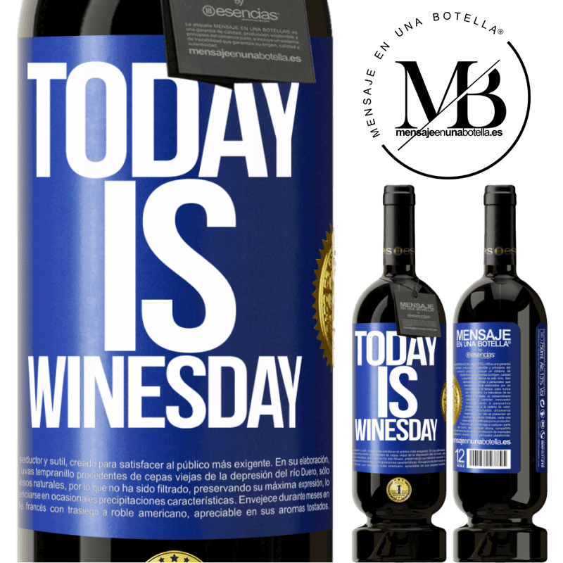 29,95 € Free Shipping | Red Wine Premium Edition MBS® Reserva Today is winesday! Blue Label. Customizable label Reserva 12 Months Harvest 2014 Tempranillo