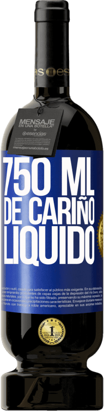 49,95 € | Vino Tinto Edición Premium MBS® Reserva 750 ml. de cariño líquido Etiqueta Azul. Etiqueta personalizable Reserva 12 Meses Cosecha 2014 Tempranillo