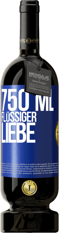 49,95 € | Rotwein Premium Ausgabe MBS® Reserve 750 ml flüssiger Liebe Blaue Markierung. Anpassbares Etikett Reserve 12 Monate Ernte 2015 Tempranillo