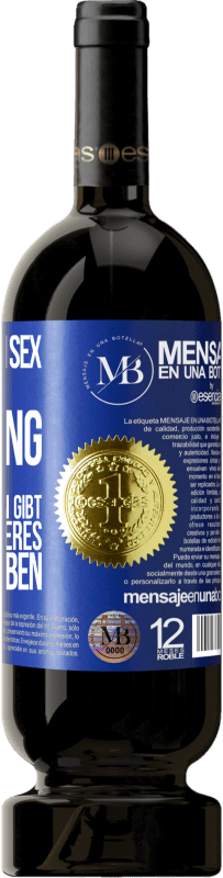 «Entfernt man Sex aus der Gleichung, sieht man, dass es Menschen gibt, die nichts anderes zu bieten haben» Premium Ausgabe MBS® Reserve