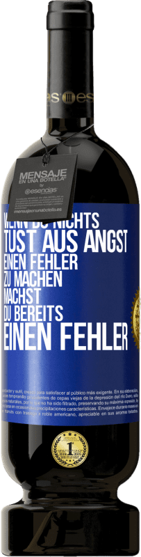 «Wenn du nichts tust aus Angst, einen Fehler zu machen, machst du bereits einen Fehler» Premium Ausgabe MBS® Reserve