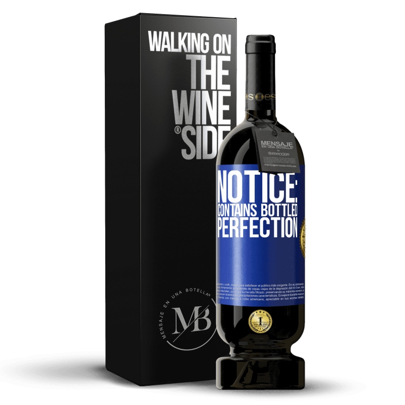 49,95 € Free Shipping | Red Wine Premium Edition MBS® Reserve Notice: contains bottled perfection Blue Label. Customizable label Reserve 12 Months Harvest 2014 Tempranillo