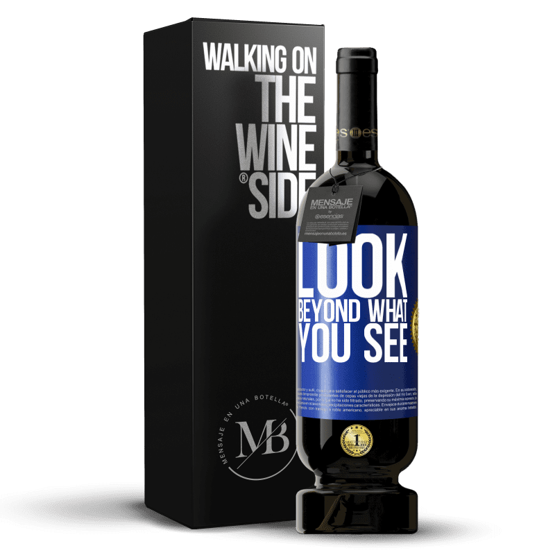 49,95 € Free Shipping | Red Wine Premium Edition MBS® Reserve Look beyond what you see Blue Label. Customizable label Reserve 12 Months Harvest 2014 Tempranillo