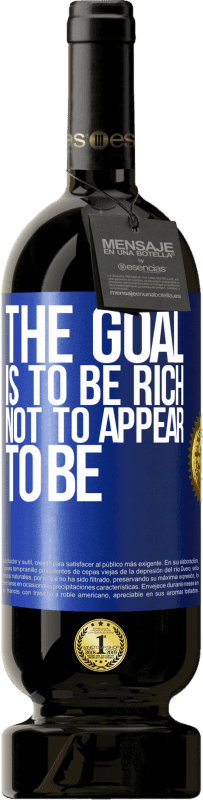 «The goal is to be rich, not to appear to be» Premium Edition MBS® Reserve