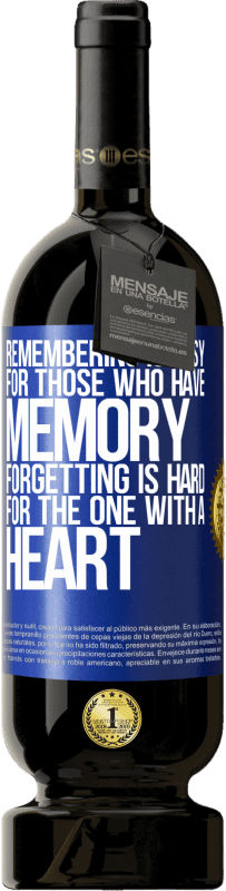 «Remembering is easy for those who have memory. Forgetting is hard for the one with a heart» Premium Edition MBS® Reserve