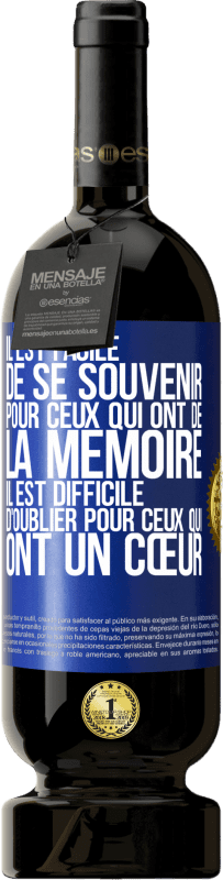 «Il est facile de se souvenir pour ceux qui ont de la mémoire. Il est difficile d'oublier pour ceux qui ont un cœur» Édition Premium MBS® Réserve